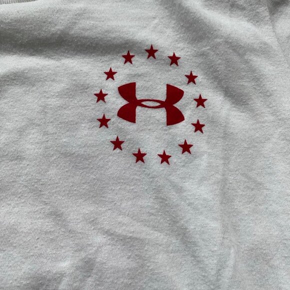 Girls Youth Small Under Armour Freedom T-Shirt - Picture 5 of 6